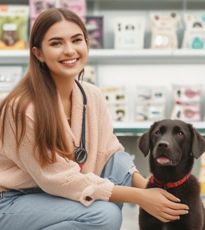 Dueña de tienda de mascotas - Sitios web para negocios locales